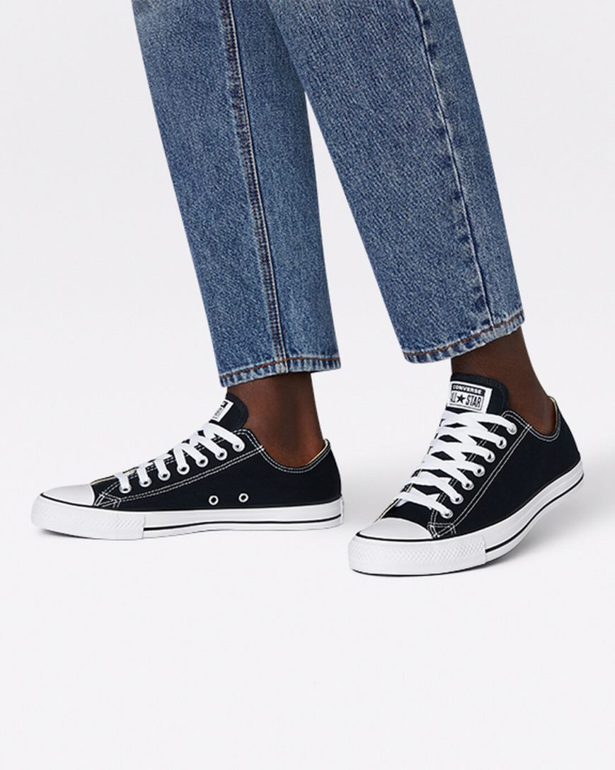 Zapatillas Bajas Converse Chuck Taylor All Star Classic Mujer Negras | PE 8W025P